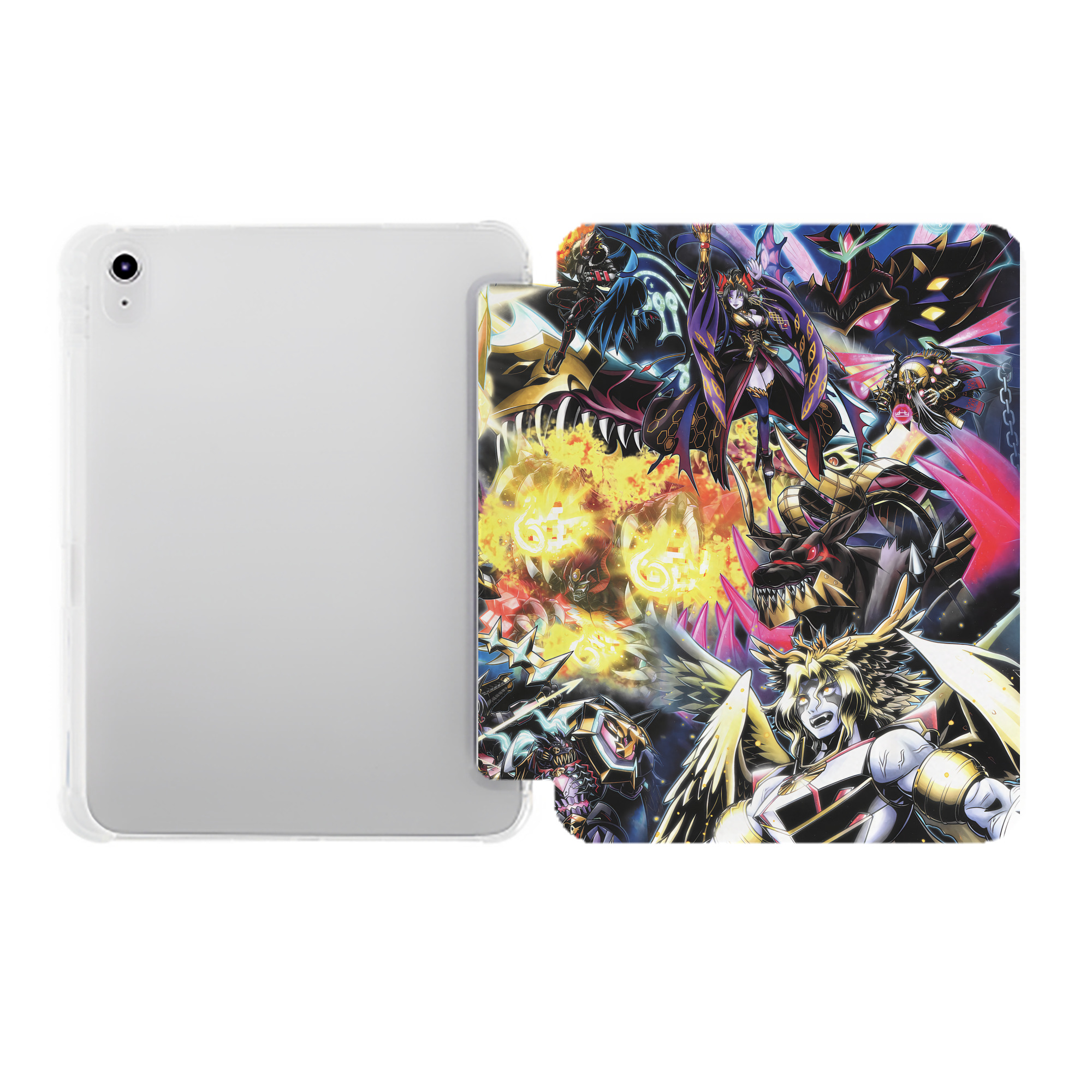 （画像用） Digimon デジタルモンスター/デジモン IPad ケース ペン収納付き 三つ折りスタンド PUレザー×シリコン 対応機種9.5/10.5/10.9インチ